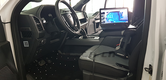福特汽車車廂、腳墊掃描建模方案